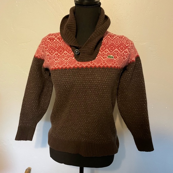 Izod Other - Men’s Izod Lacoste Classic Cashmere Sweater in size S